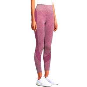 Women's Athletic Cropped Contour Purple High Waisted Leggings Size Xs Nwot‎